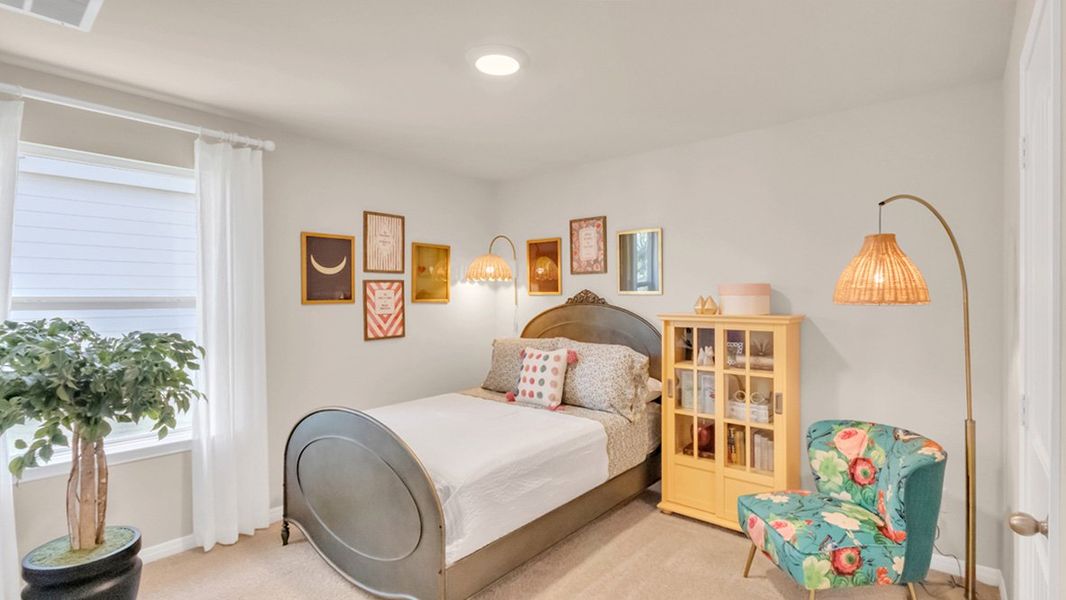 Representative furnished interior of a home built from the The Irvine by D.R. Horton in Monarch Ranch, Manor (Image 7). Representative furnished interior of a home built from the The Irvine by D.R. Horton in Monarch Ranch, Manor (Image 7).