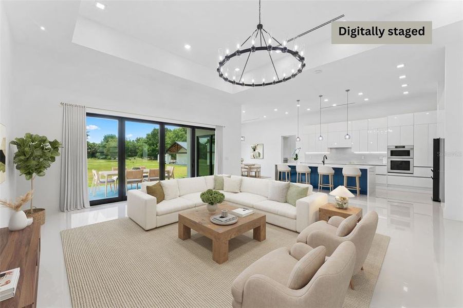 Furnished interior view inside a new home in , Palm Bay (Image 50). Furnished interior view inside a new home in , Palm Bay (Image 50).