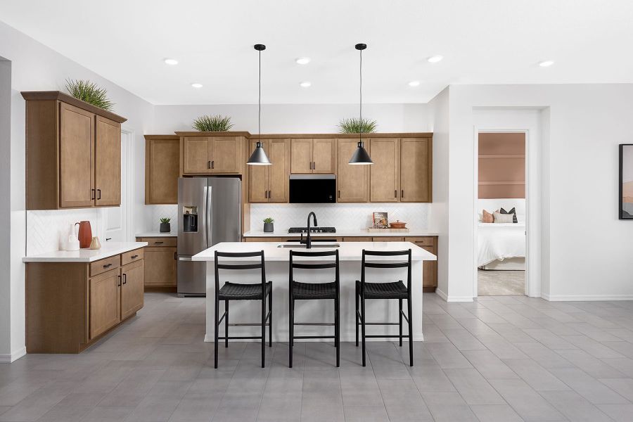 Representative furnished interior of a home built from the Cobalt by Mattamy Homes in Tyler Ranch, Buckeye (Image 5).