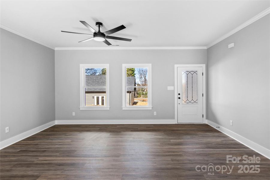 Spacious, unfurnished interior of a new home in , Winston-Salem (Image 21).