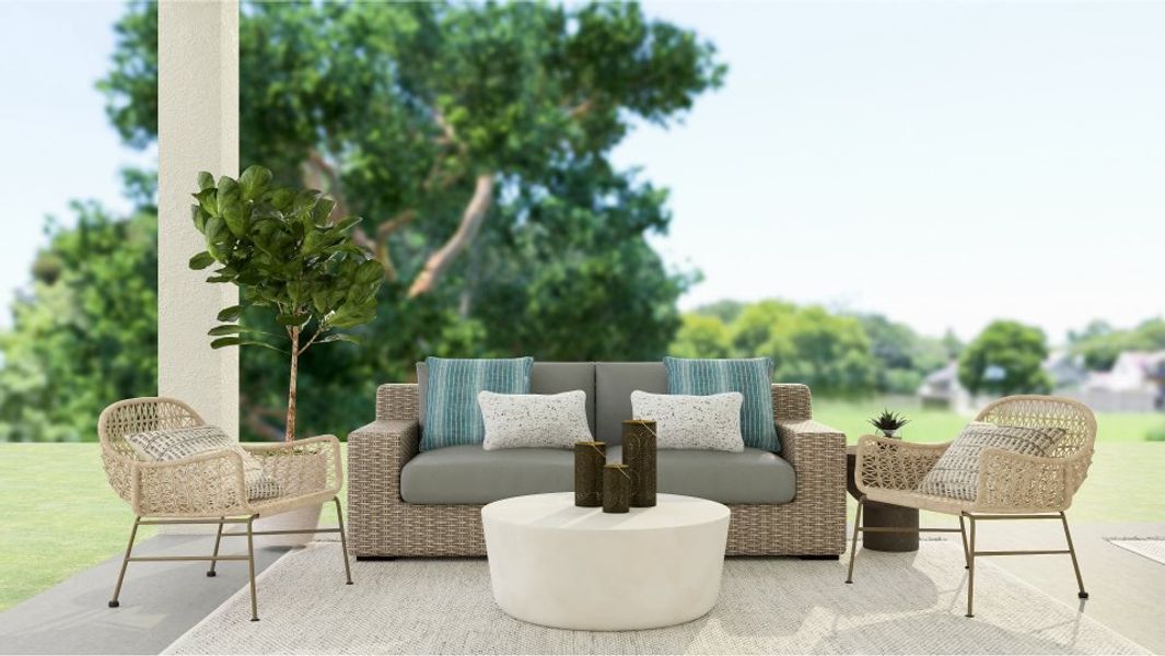 Zenith furnished outdoor space