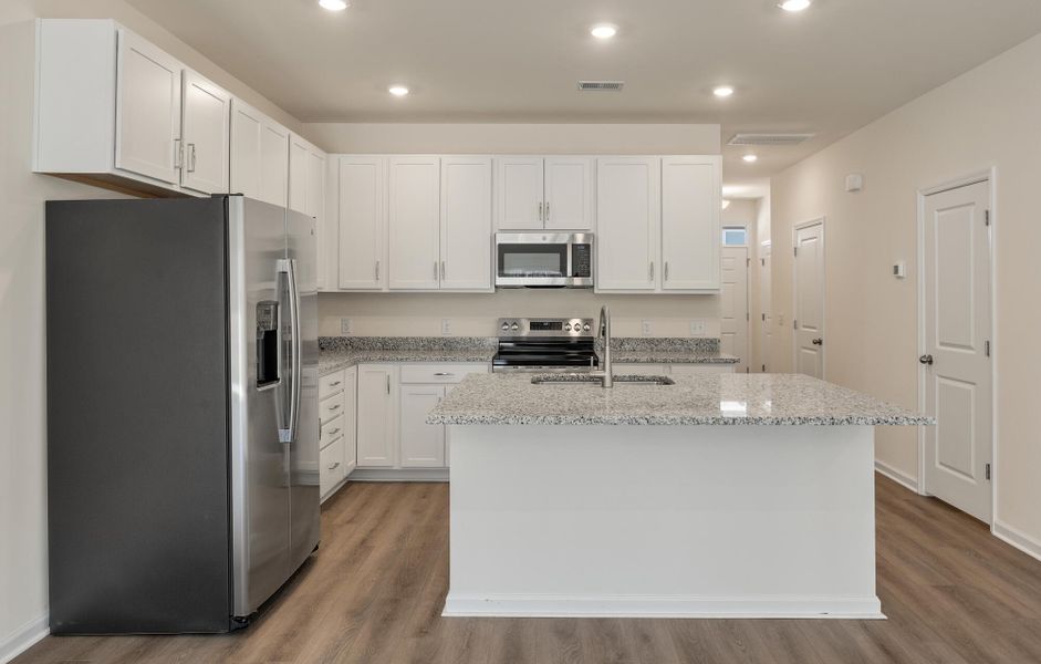 Furnished interior view inside a new home in The Landings at Montague, Goose Creek (Image 10).