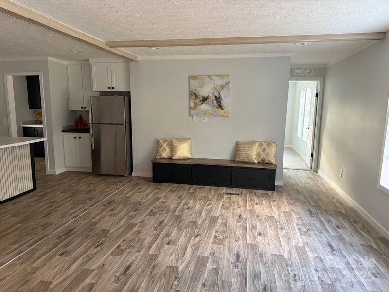 Living room with entertainment center Living room with entertainment center