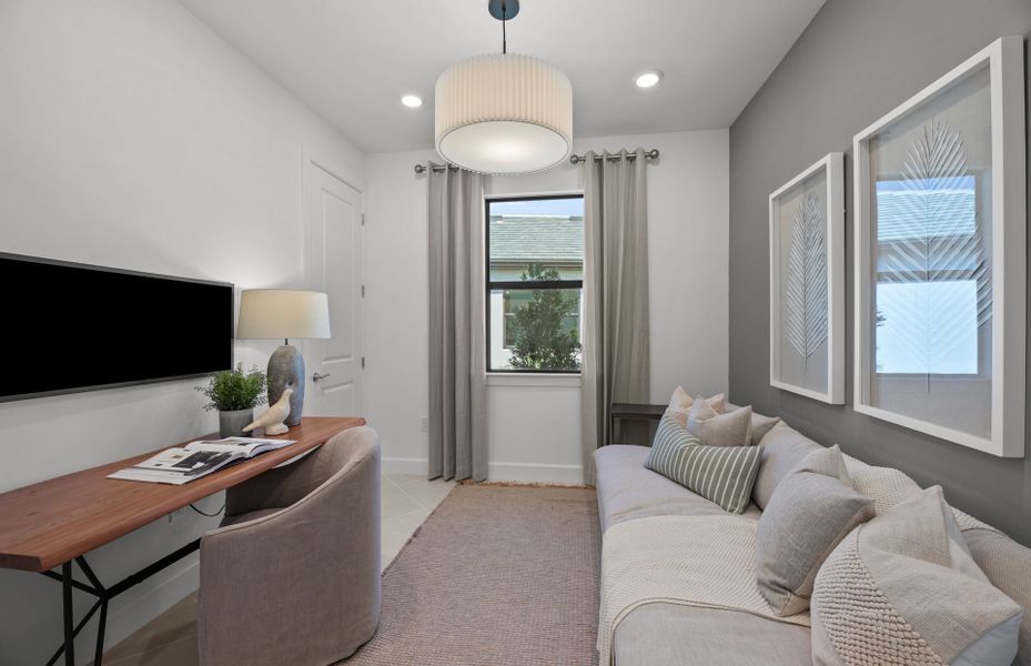 Perfect space for a home office, craft room or hobby space