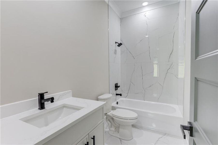 Furnished interior view inside a new home in , Auburn (Image 17).