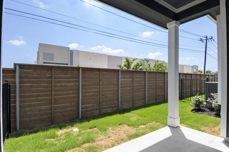 Front exterior of a new home in Center 45, Round Rock, TX, highlighting curb appeal (Image 21).