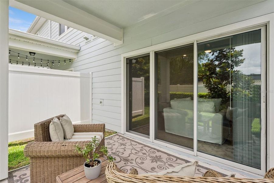 Exterior details and patio area of a home in , Winter Park (Image 3).