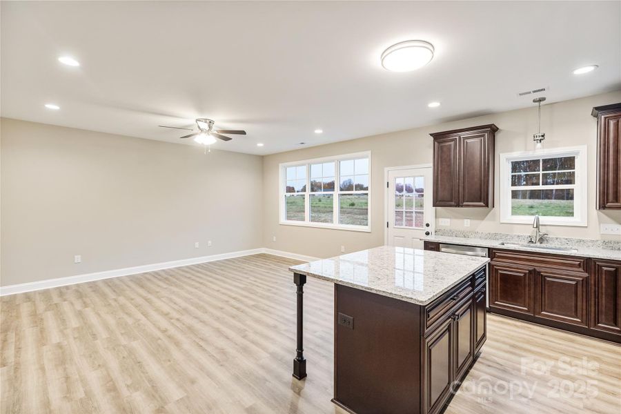 Furnished interior view inside a new home in , China Grove (Image 8).