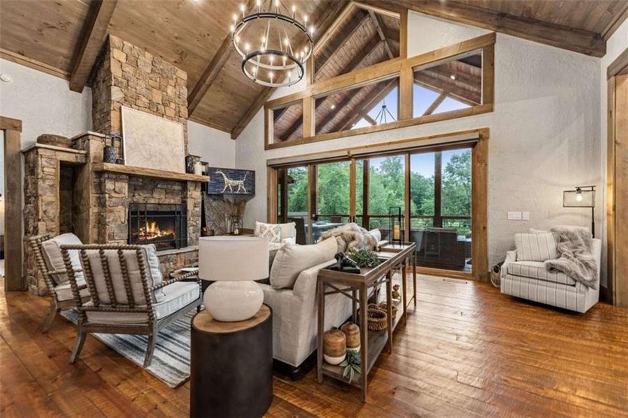 Furnished interior view inside a new home in , Epworth (Image 43).