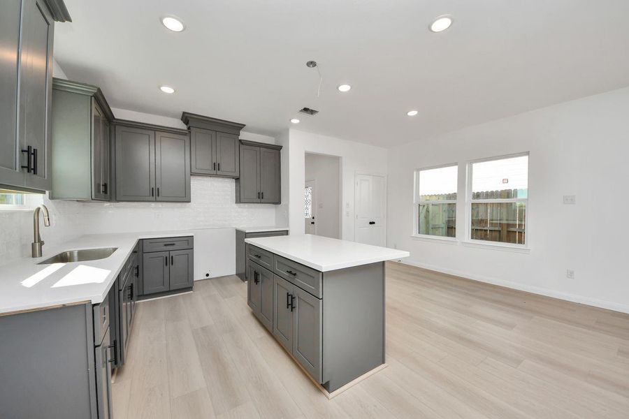 Furnished interior view inside a new home in , Houston (Image 4).