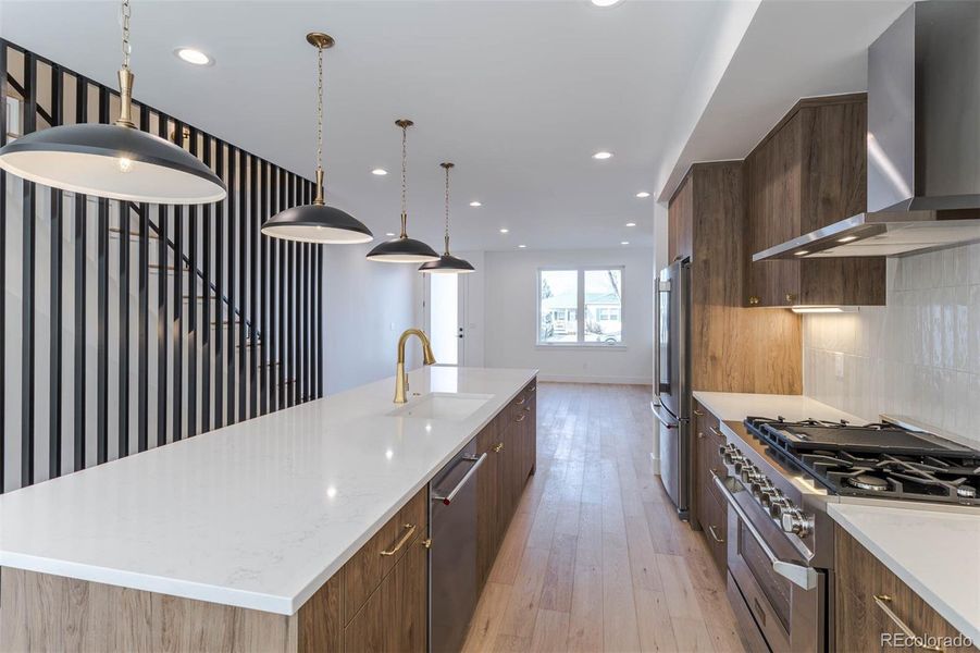 Furnished interior view inside a new home in , Denver (Image 10). Furnished interior view inside a new home in , Denver (Image 10).