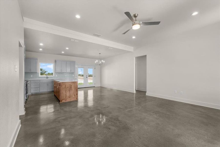 Spacious, unfurnished interior of a new home in , Cresson (Image 22).
