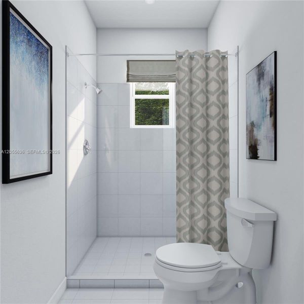 Furnished interior view inside a new home in Acacia Groves, Miami (Image 3).