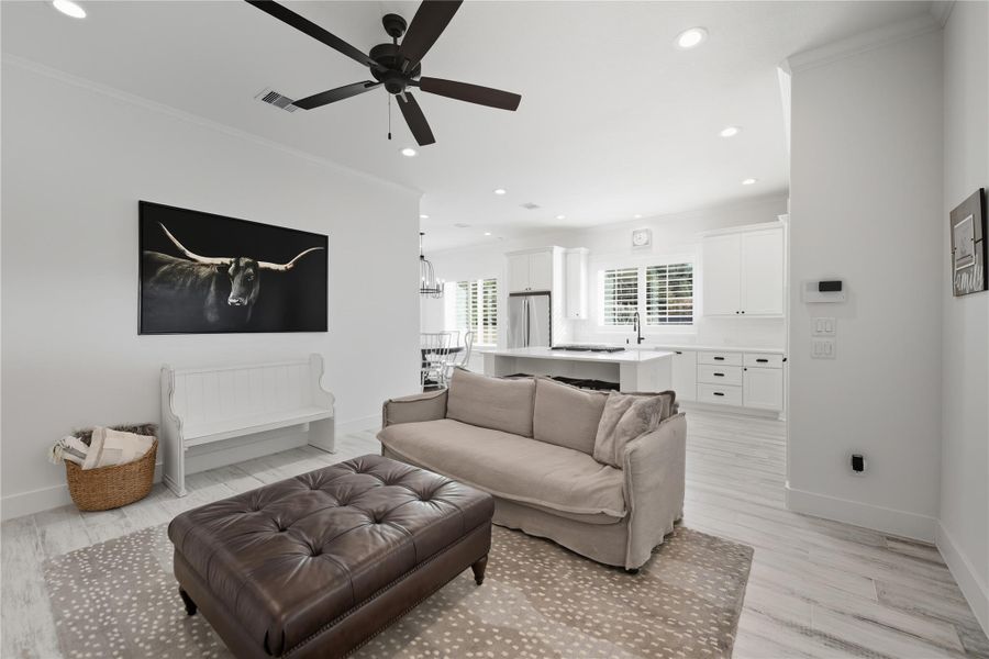 Furnished interior view inside a new home in , La Grange (Image 10).