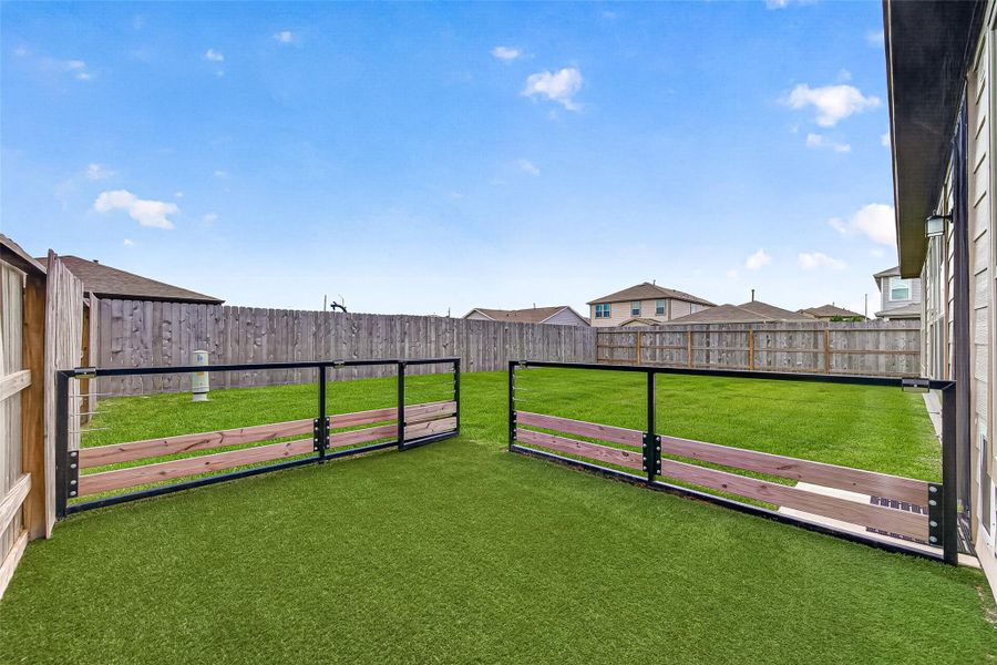 Exterior details and patio area of a home in , Houston (Image 24). Exterior details and patio area of a home in , Houston (Image 24).