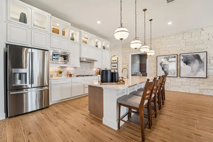 Furnished interior view inside a new home in Wildrye, Waller (Image 29).