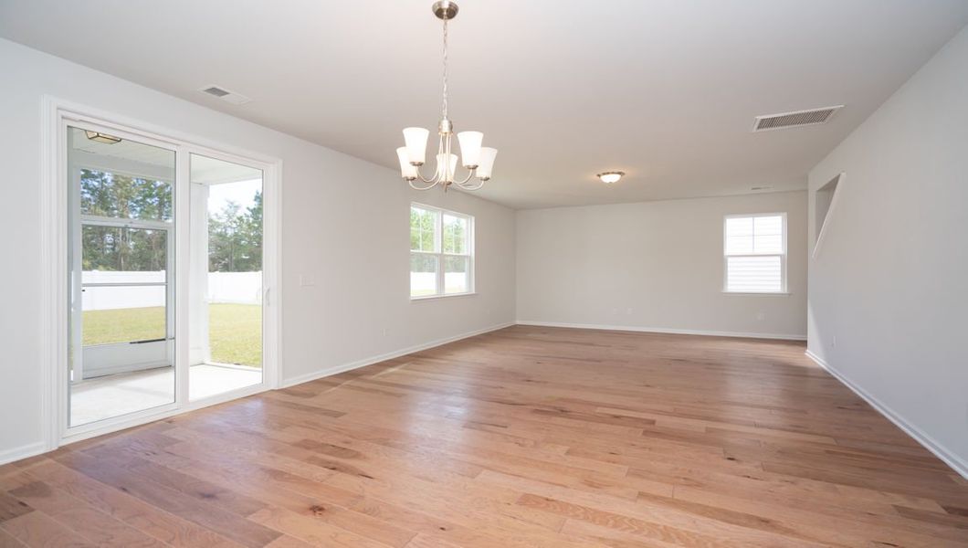 Representative unfurnished interior of a home built from the GLYNN by D.R. Horton in Waterbridge, Myrtle Beach (Image 19). Representative unfurnished interior of a home built from the GLYNN by D.R. Horton in Waterbridge, Myrtle Beach (Image 19).