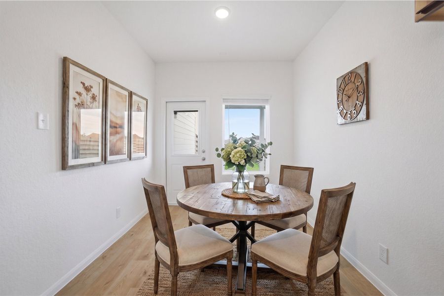 Furnished interior view inside a new home in Austin Point, Richmond (Image 14).