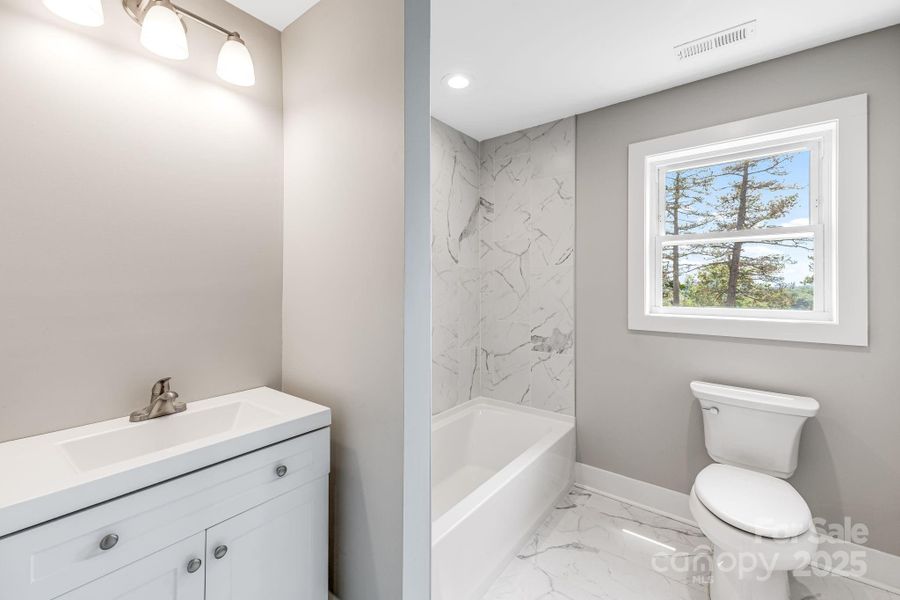 Furnished interior view inside a new home in , Asheville (Image 11).