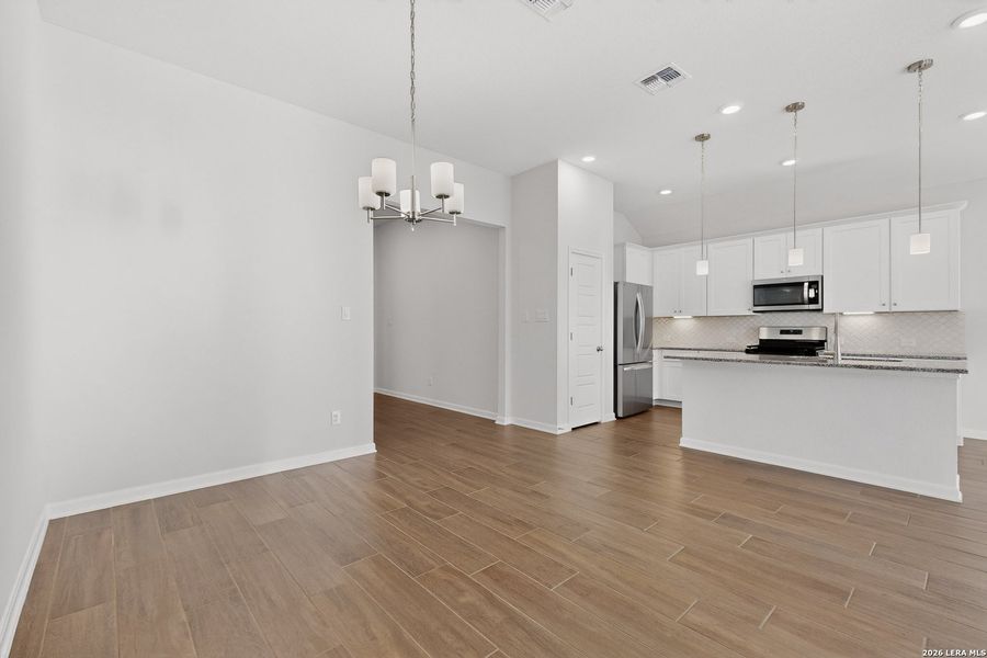 Spacious, unfurnished interior of a new home in Bricewood, San Antonio (Image 14). Spacious, unfurnished interior of a new home in Bricewood, San Antonio (Image 14).