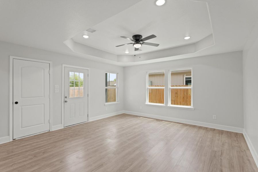 Spacious, unfurnished interior of a new home in , Houston (Image 13). Spacious, unfurnished interior of a new home in , Houston (Image 13).