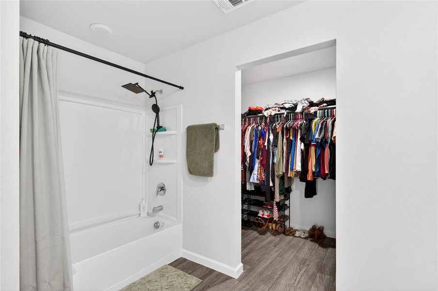 Furnished interior view inside a new home in Villages of Mayfield, Cleburne (Image 14).