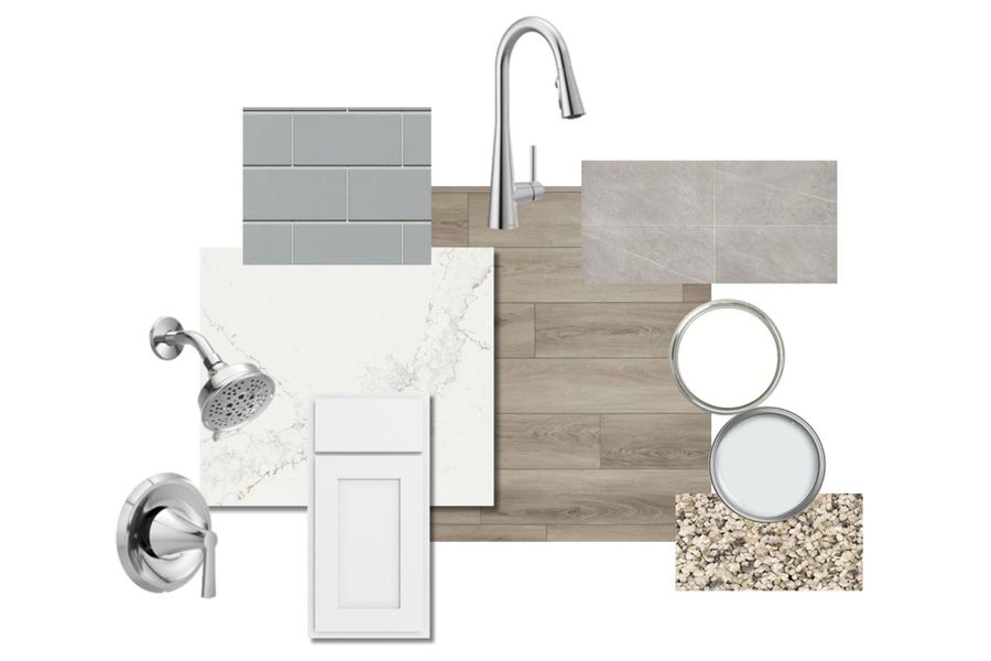 Sample of building materials used in homes in Bluestem, Brookshire (Image 22).