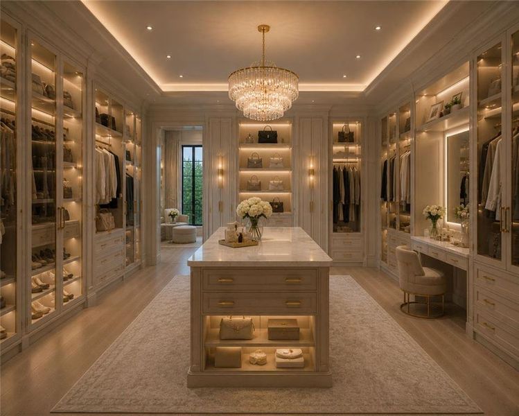 Furnished interior view inside a new home in , Alpharetta (Image 5).