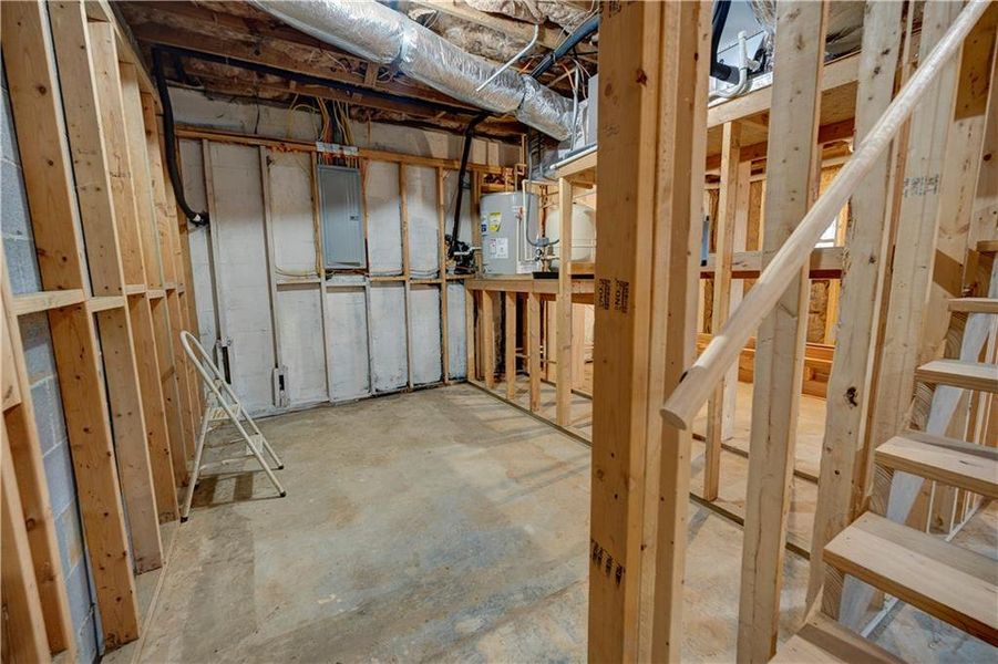 In-progress construction of a new home in , Ranger, GA (Image 38).