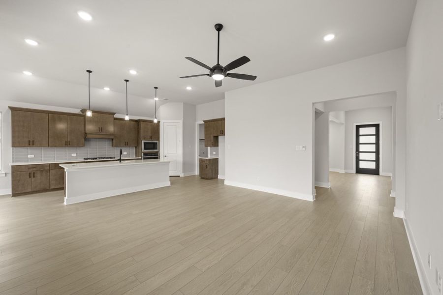 Spacious, unfurnished interior of a new home in Inspiration Collection at Bridgewater, Midlothian (Image 11).