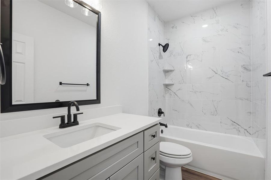 Furnished interior view inside a new home in , Granbury (Image 11).
