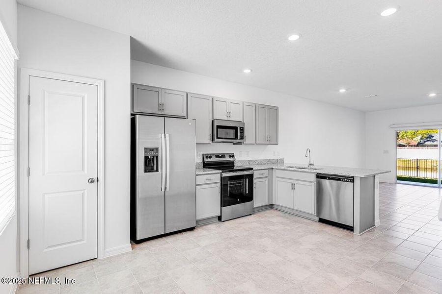 Furnished interior view inside a new home in Sabal Terrace, Jacksonville (Image 11). Furnished interior view inside a new home in Sabal Terrace, Jacksonville (Image 11).
