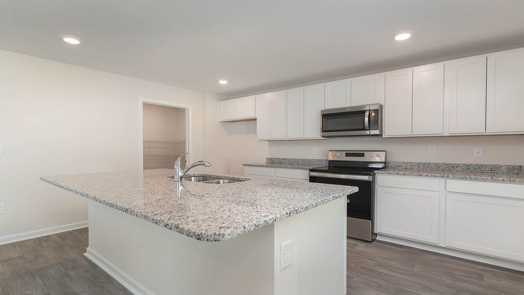 Furnished interior view inside a new home in Dove Crossing, Conway (Image 5). Furnished interior view inside a new home in Dove Crossing, Conway (Image 5).