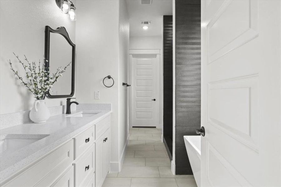 Furnished interior view inside a new home in , Forest Hill (Image 13).