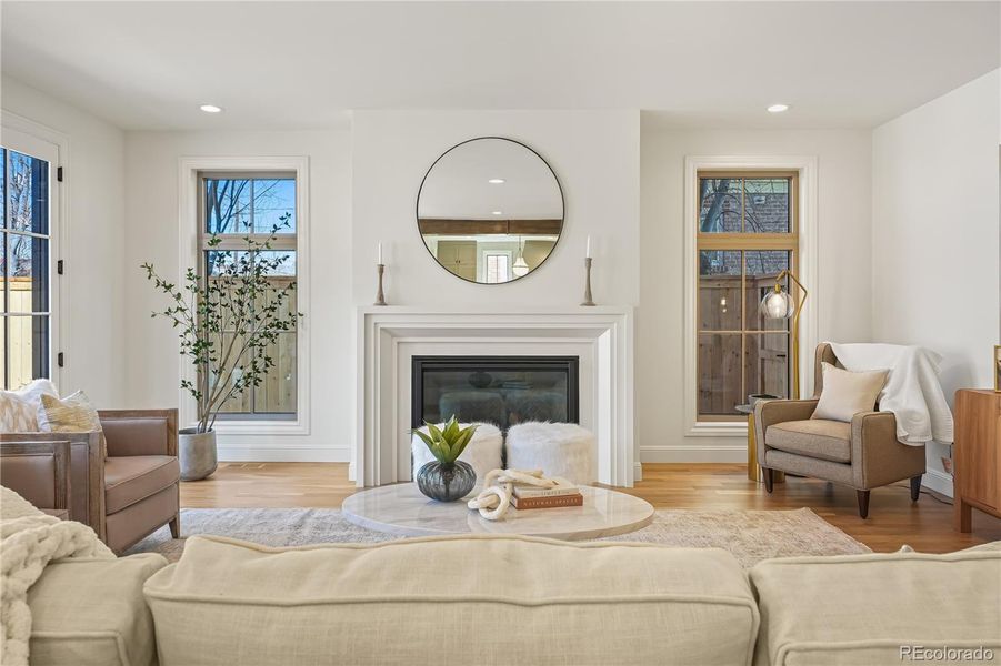 Furnished interior view inside a new home in , Denver (Image 9).