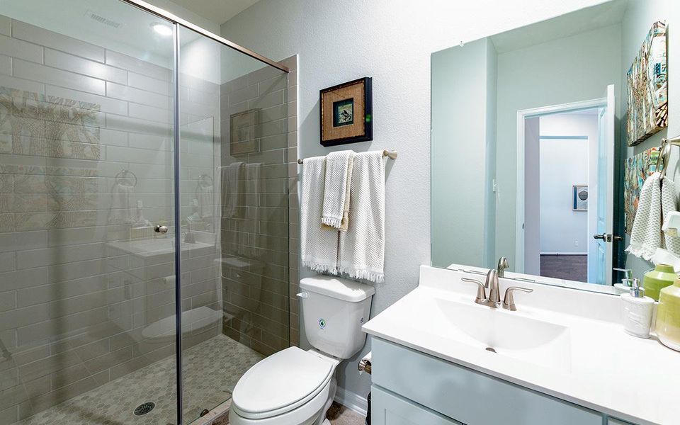 Furnished interior view inside a new home in Sunterra, Katy (Image 5). Furnished interior view inside a new home in Sunterra, Katy (Image 5).