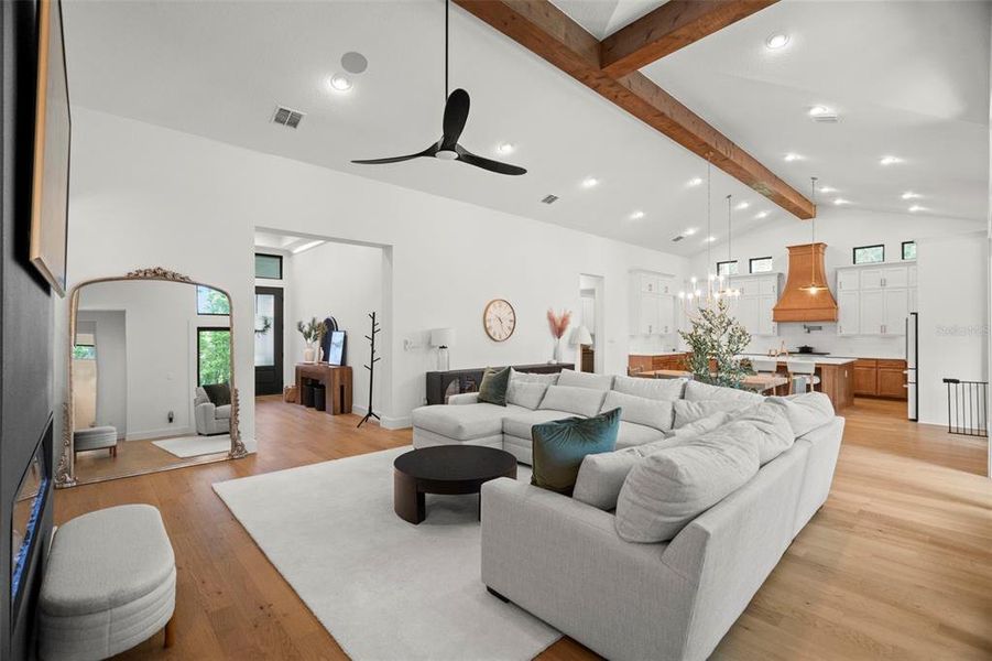 Furnished interior view inside a new home in , Brooksville (Image 34).