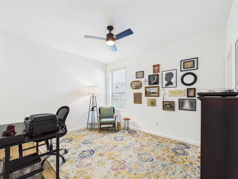 Furnished interior view inside a new home in Westwood, League City (Image 6).