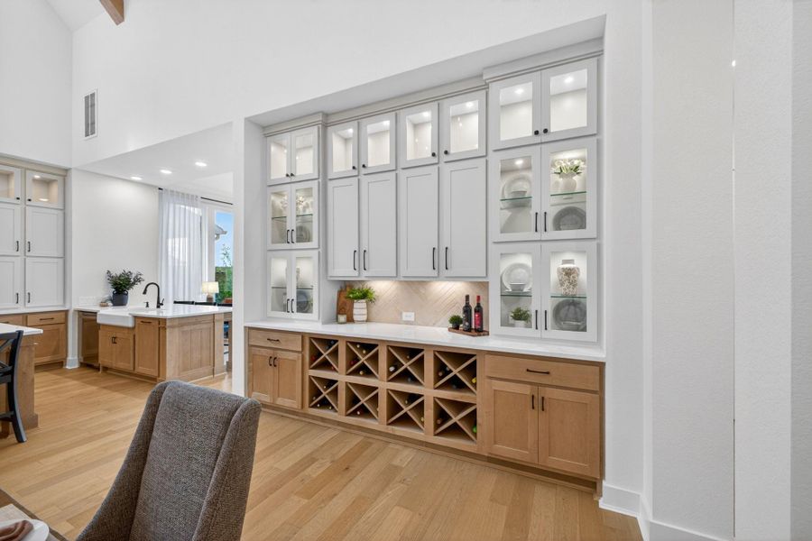 Furnished interior view inside a new home in Cross Creek West, Fulshear (Image 31).