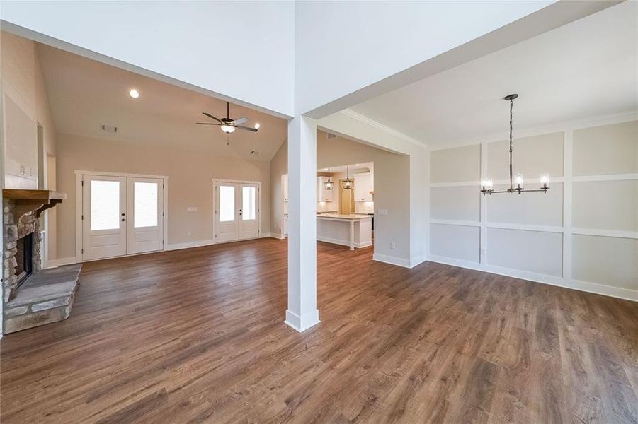 Spacious, unfurnished interior of a new home in , Rockmart (Image 17).