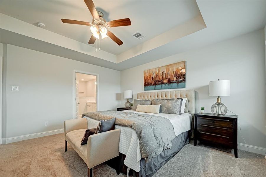 Furnished interior view inside a new home in Lago Mar, Texas City (Image 24).