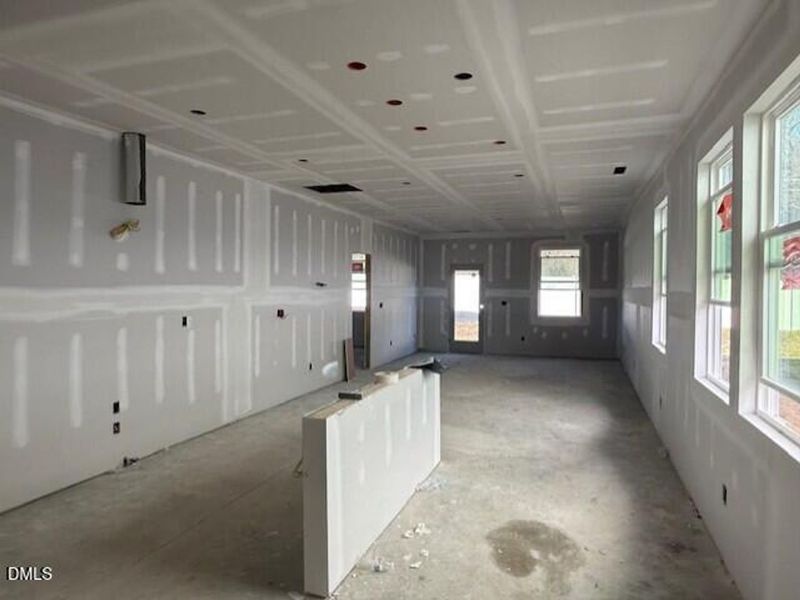 In-progress construction of a new home in Gregory Village, Lillington, NC (Image 25).