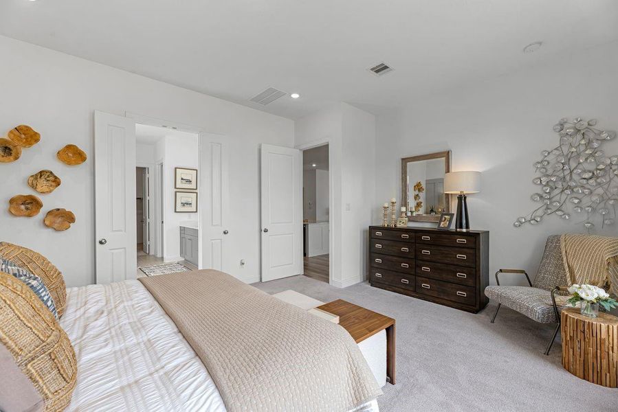 Furnished interior view inside a new home in , League City (Image 14).