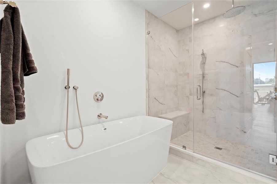 Furnished interior view inside a new home in The Dillon Buckhead, Atlanta (Image 50).