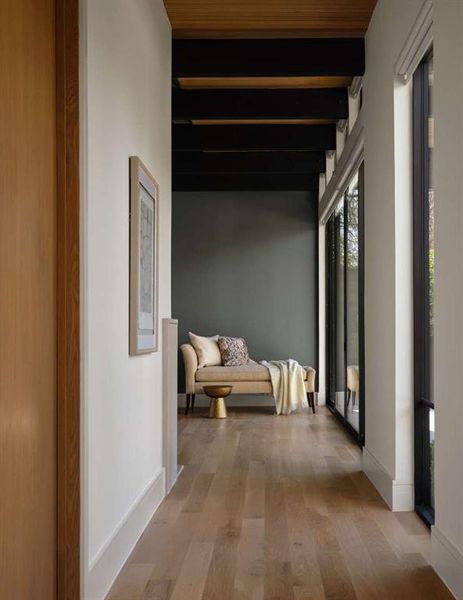 Furnished interior view inside a new home in , Dallas (Image 12).