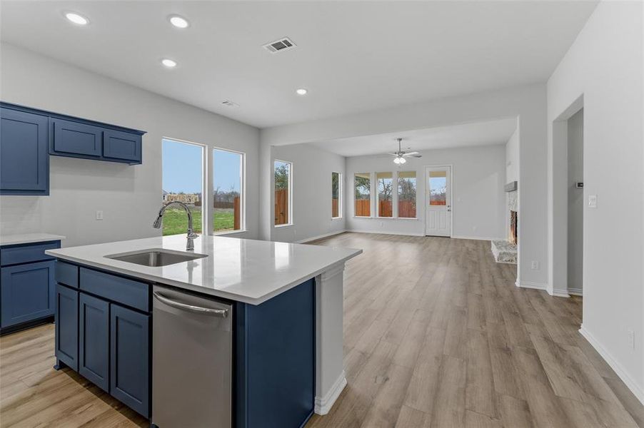 Furnished interior view inside a new home in Covenant Park, Springtown (Image 9).