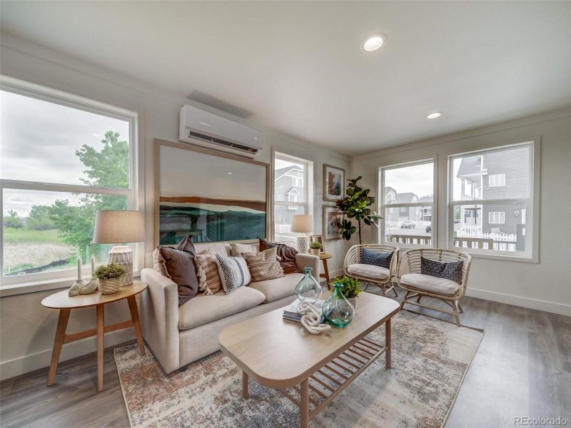 Furnished interior view inside a new home in , Commerce City (Image 18). Furnished interior view inside a new home in , Commerce City (Image 18).