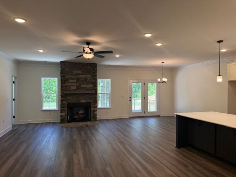 Spacious, unfurnished interior of a new home in Royal Pines, Trinity (Image 19).