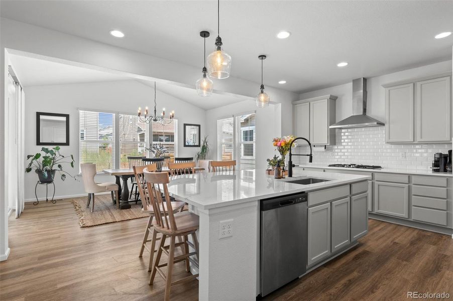 Furnished interior view inside a new home in , Aurora (Image 15).
