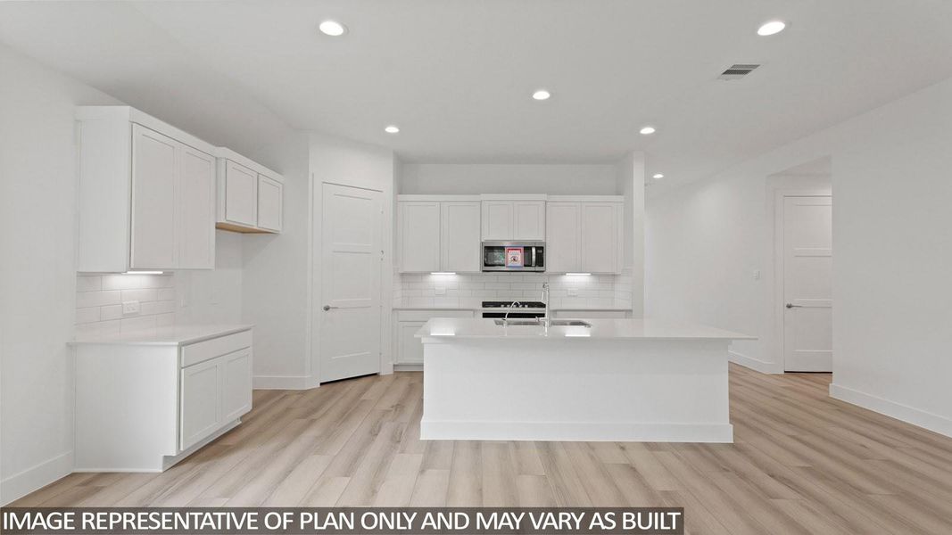 Furnished interior view inside a new home in Mill Creek Estates, Magnolia (Image 3).